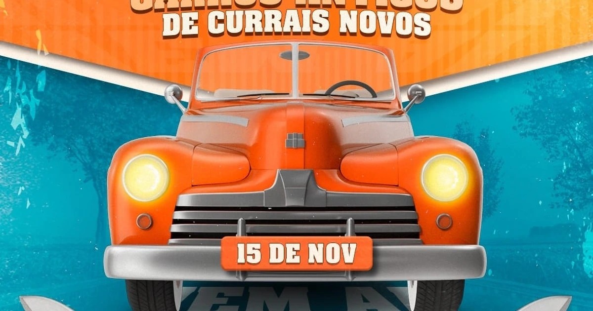 1º Encontro de carros antigos de Currais Novos