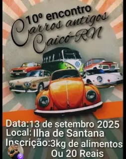 10º Encontro de carros antigos de Caicó