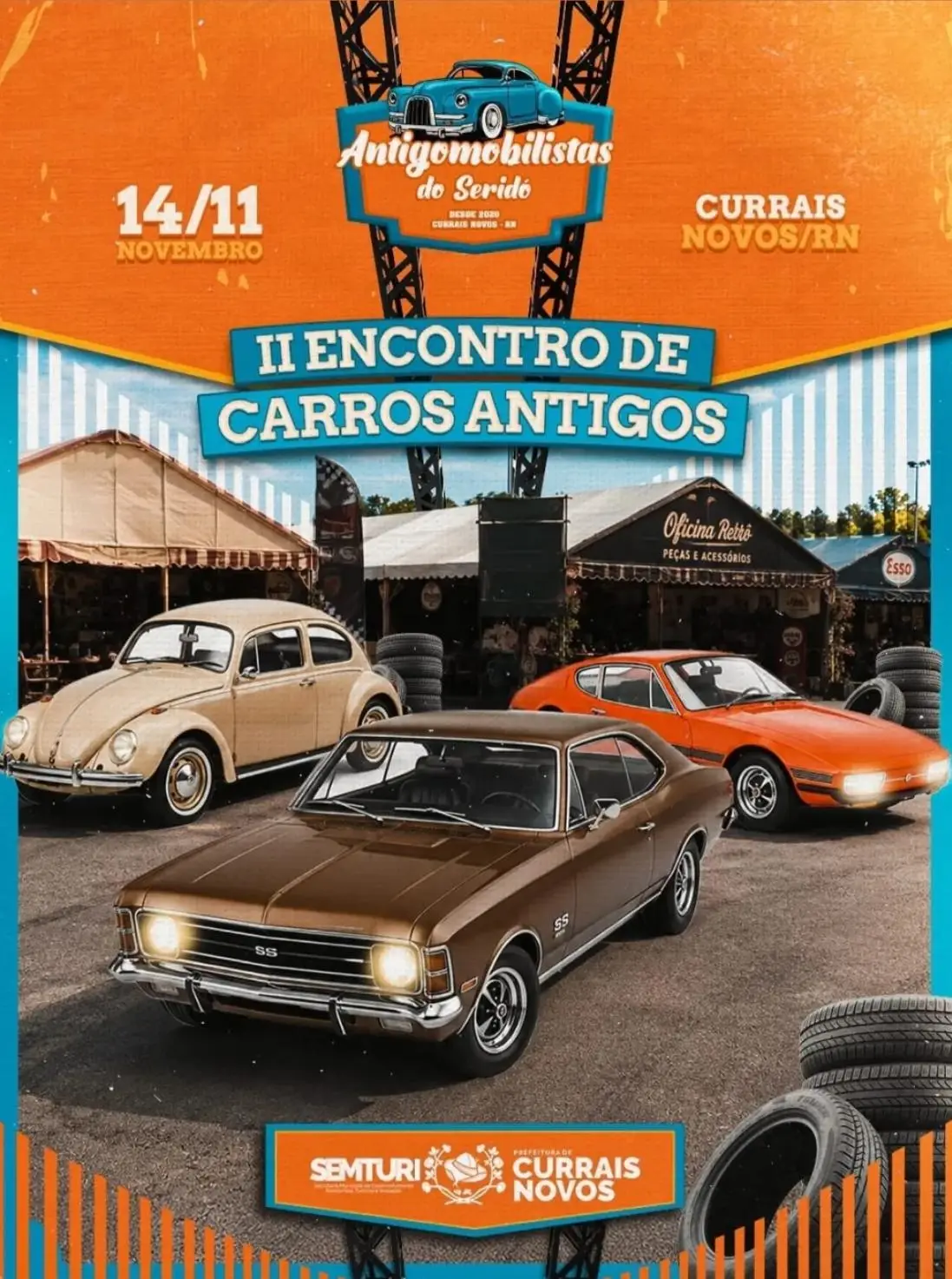 II Encontro de Carros Antigos de Currais Novos